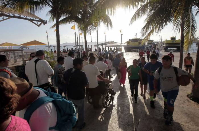 Aumenta 20% el tráfico de pasajeros a Isla Mujeres