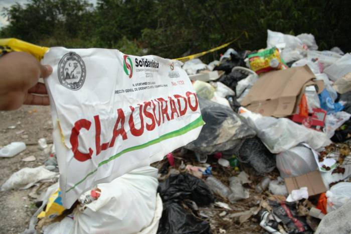 Clausuran el basurero clandestino más grande de Playa del Carmen