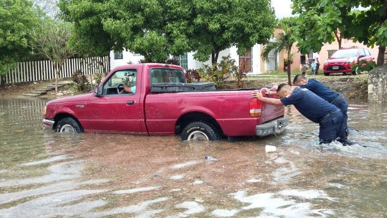 Respuesta inmediata del Gobierno de Solidaridad a turbonada