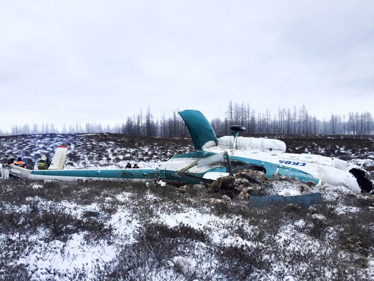 Cae un helicóptero en  Rusia y deja 19 muertos
