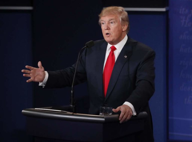 Afirma Trump que aceptará el resultado electoral si gana