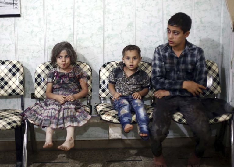 Urge Naciones Unidas a salvar de la violencia a niños de Siria