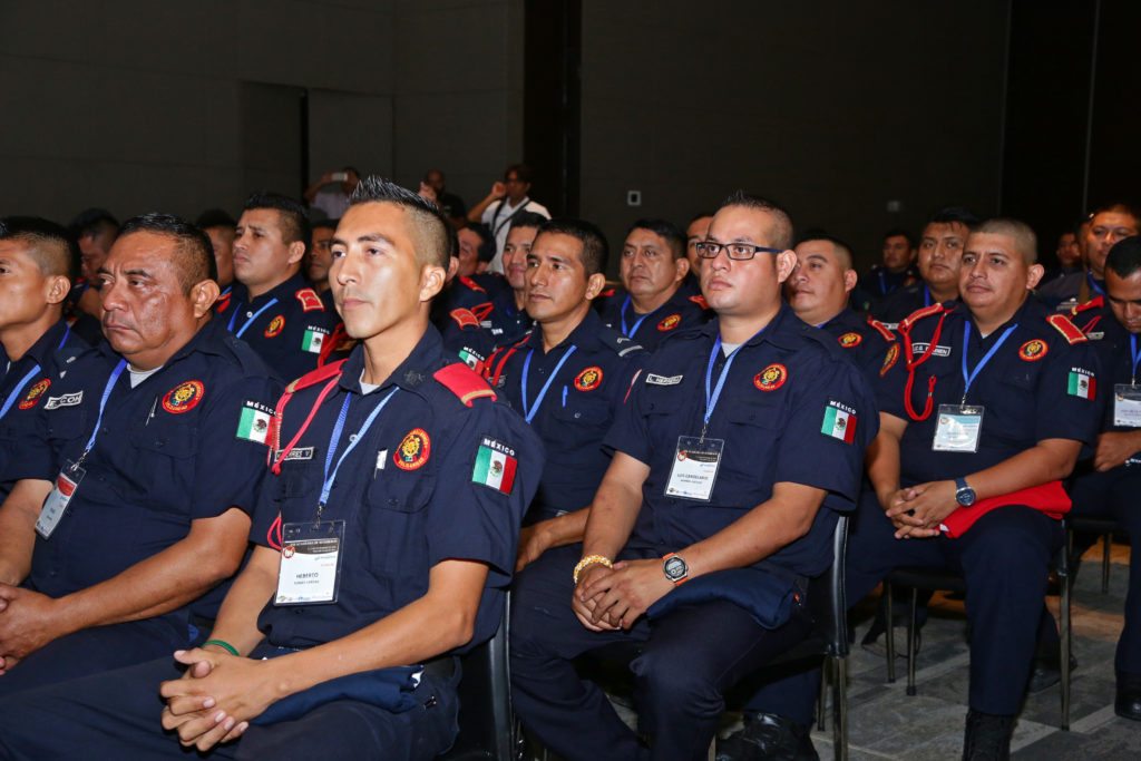 Playa del Carmen es sede de capacitación de cuerpos de rescate