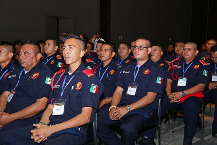 Playa del Carmen es sede de capacitación de cuerpos de rescate