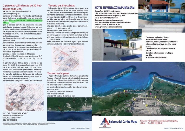 CARLOS MIMENZA SE VALIÓ DEL TRÁFICO DE INFLUENCIAS PARA CAMBIAR LA DENSIDAD DE TERRENOS