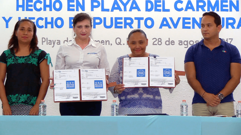 hecho en Playa del Carmen