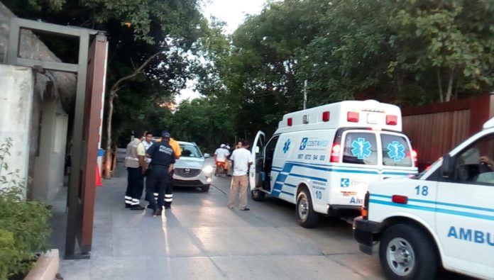Explotó transformador en Mayakobá, no dejaron entrar a paramédicos