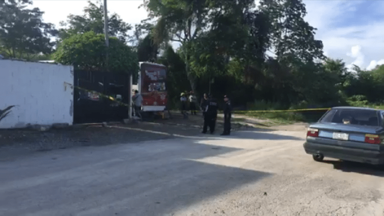 Encuentran a velador colgado de hamaquero frente a la antigua terminal del ADO