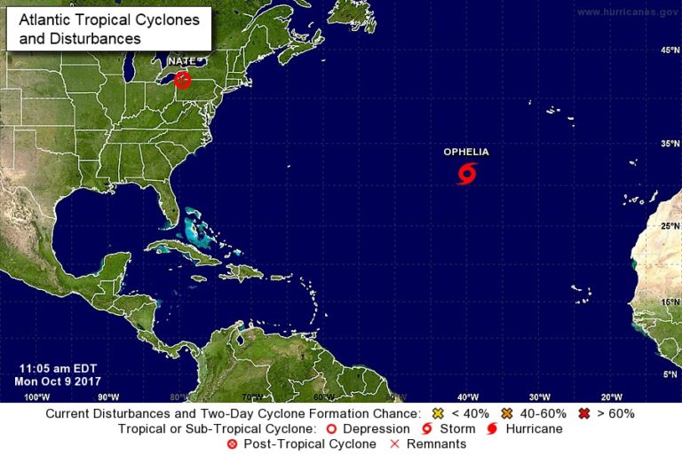 Tormenta Tropical Ophelia