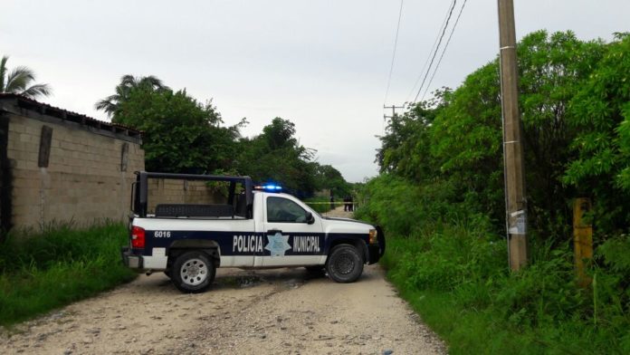 Descuartizado en Isla Mujeres Zona Continental Octubre