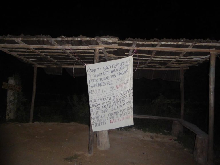 Aparece narcomanta en In House