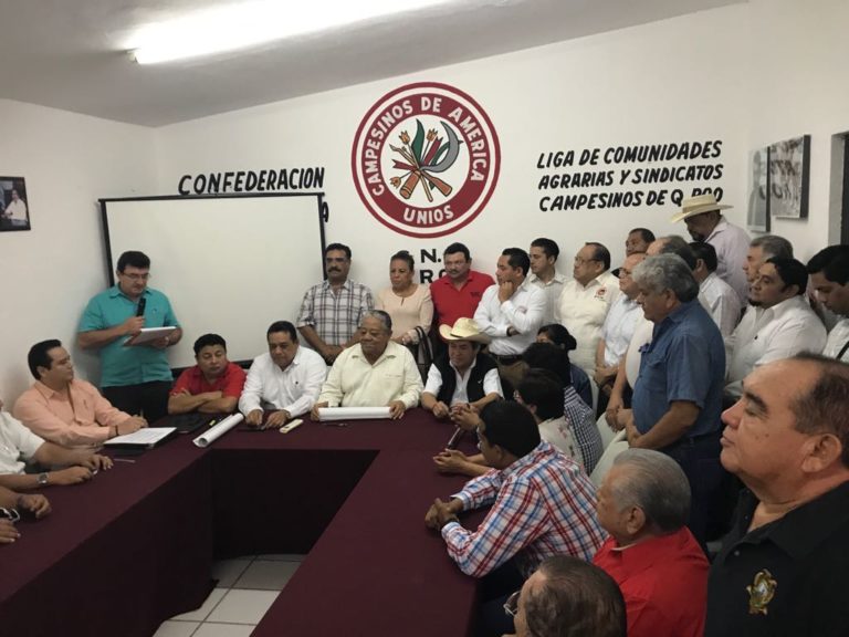 Se suman a la defensa territorial de Quintana Roo la CNC y la Federación Agronómica Quintanarroense