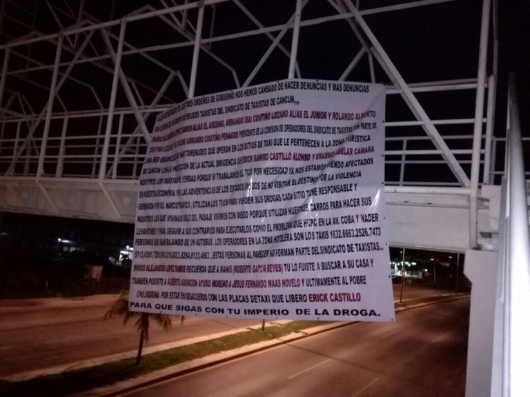 Destapan red de complicidad entre taxistas y el narco