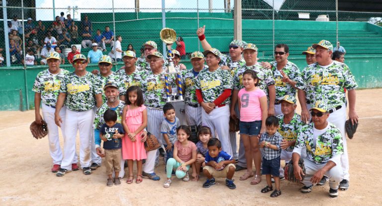 Taxistas, campeones del softbol de veteranos