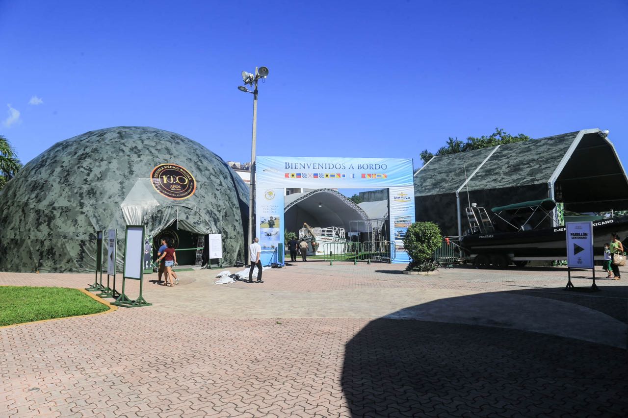 Éstas son las razones por las que SEDENA trajo su expo militar a Playa del Carmen