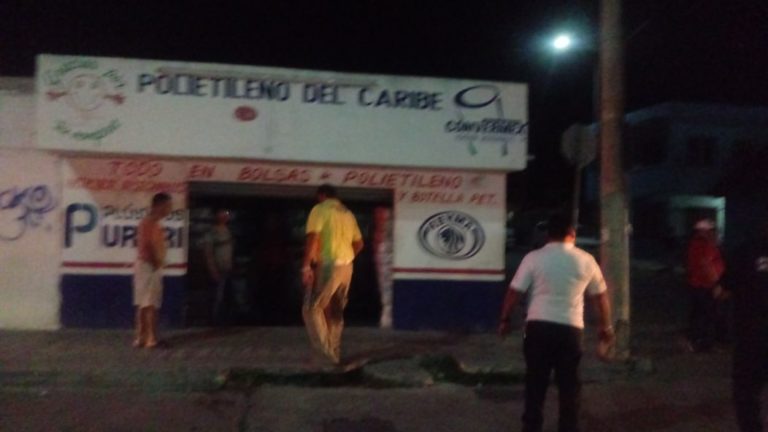 incendio en Playa del Carmen