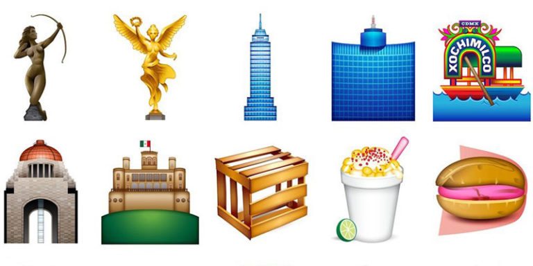 Tacos al pastor, ‘guajolotas’ y esquites, son algunos de los nuevos emojis de la CDMX