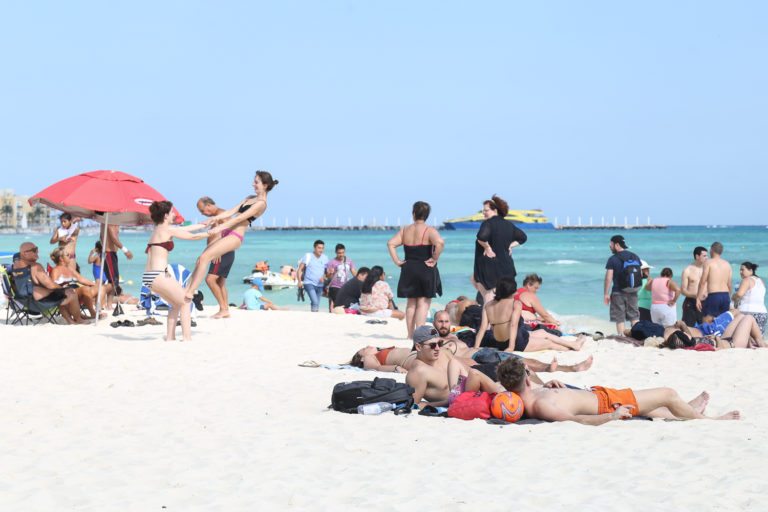 Registra Playa del Carmen 95 por ciento de ocupación en temporada decembrinas