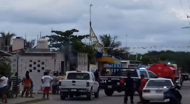 Incendio en Chetumal