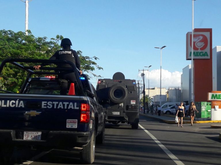 Unidades “Rhino” refuerzan seguridad en Cancún y Playa