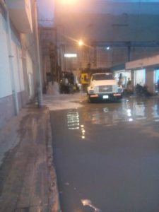 INUNDACIÓN EN EL CRUCERO