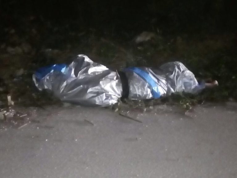 Ejecutado envuelto en lona en Tulum 20122017