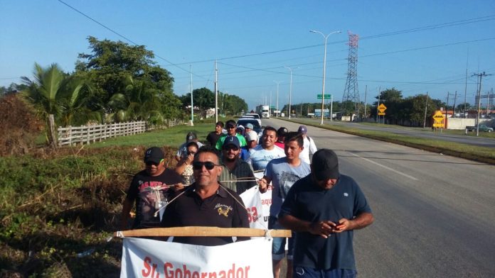 Akumaleños en marcha