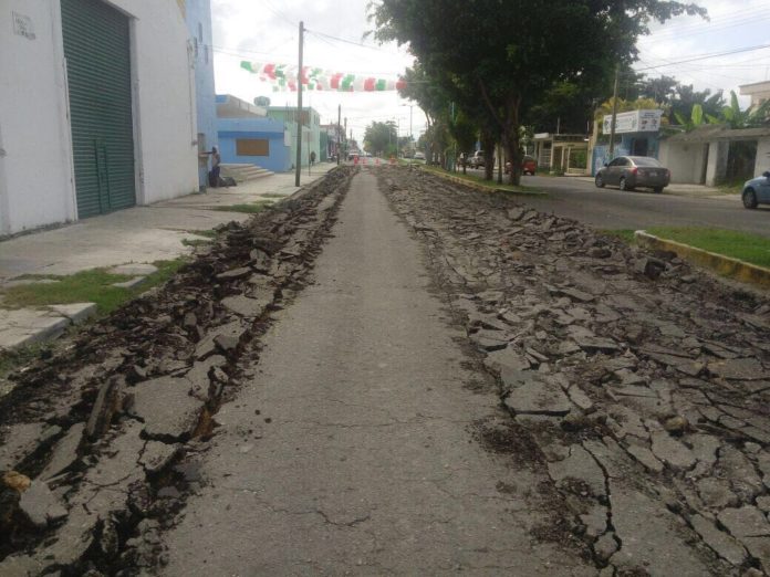 calles de chetumal pavimentadas