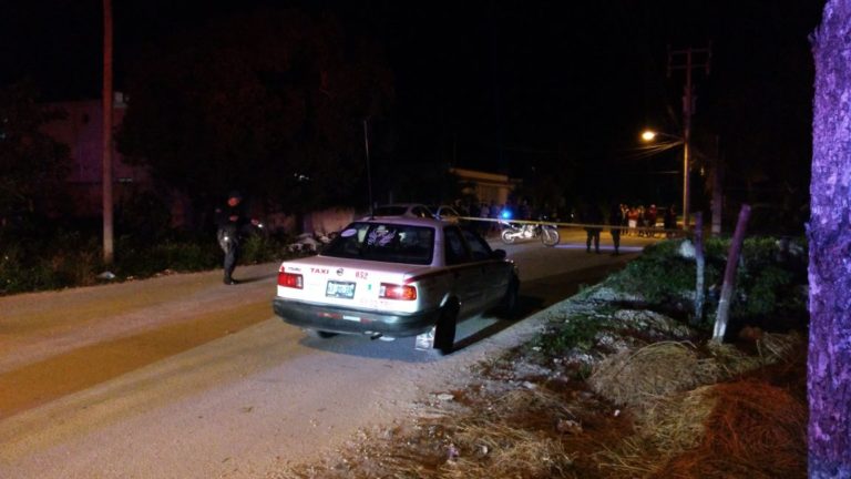 Intento ejecución taxista Tulum