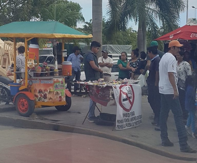 Venta pirotecnia tianguis Cancún
