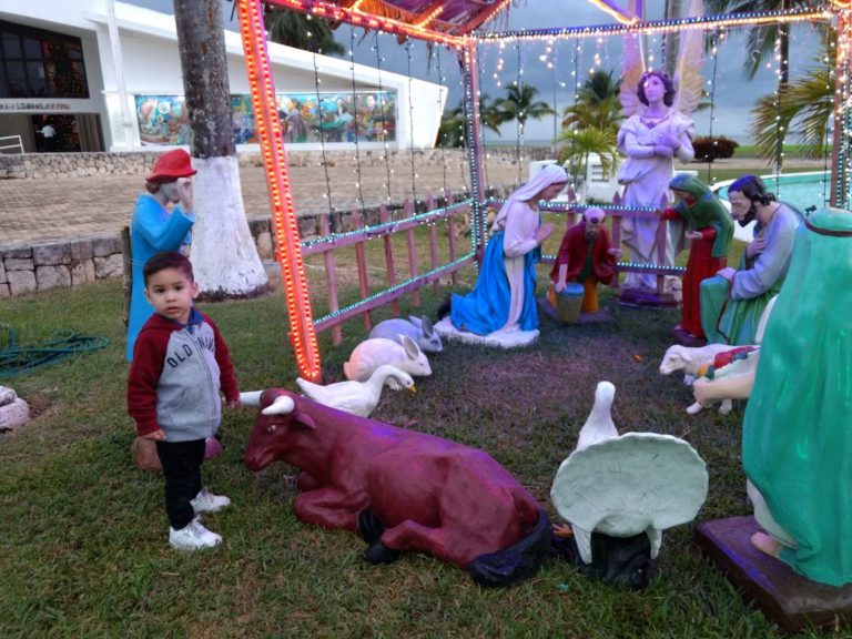 Noche de mucho frío en Chetumal
