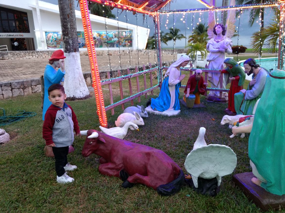 Noche de mucho frío en Chetumal