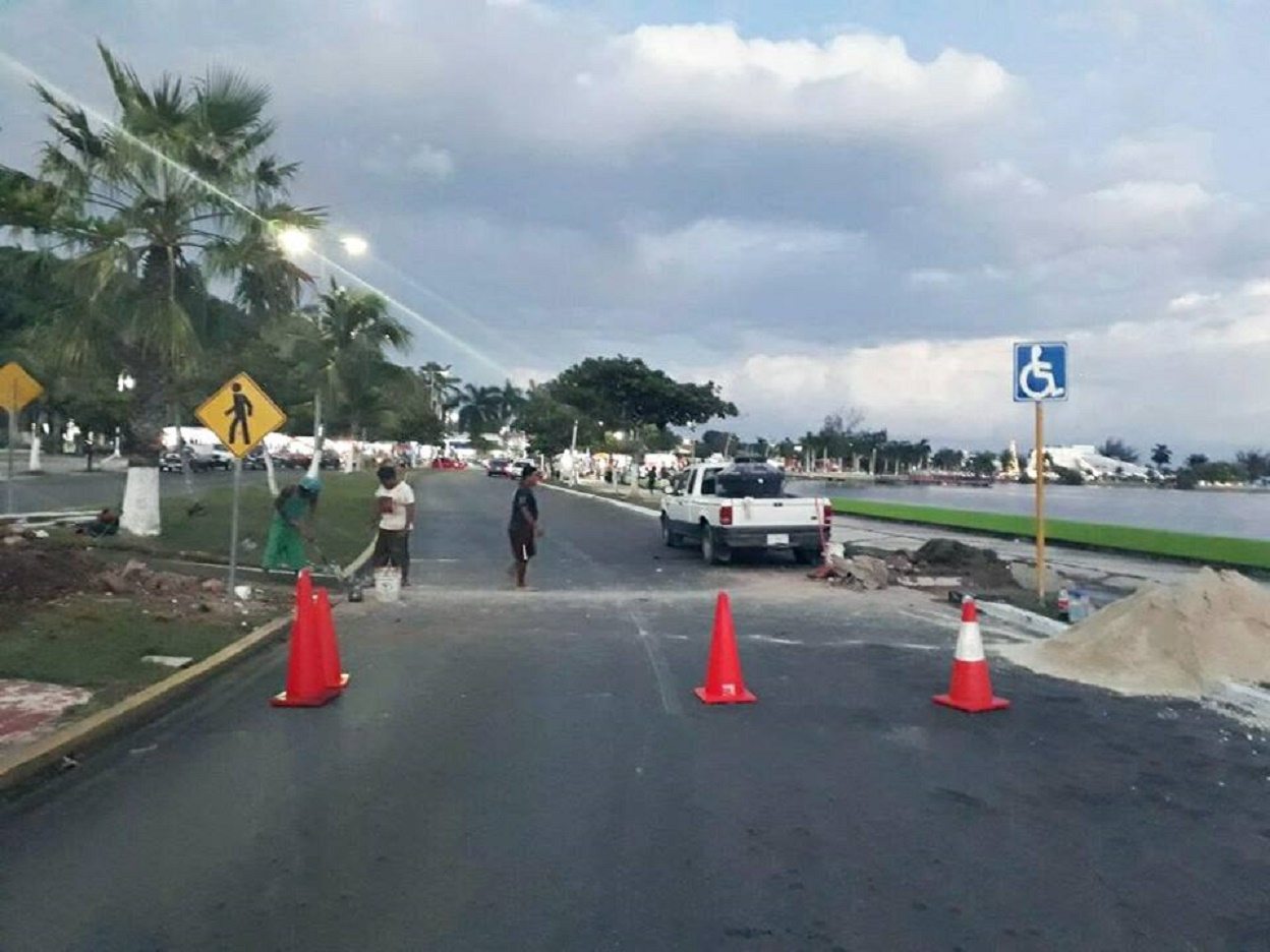 Más rampas y accesos en Boulevard Bahía para personas con discapacidad