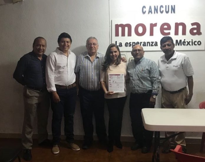 Mara Lezama registro por Morena para Benito Juárez (Cancún)