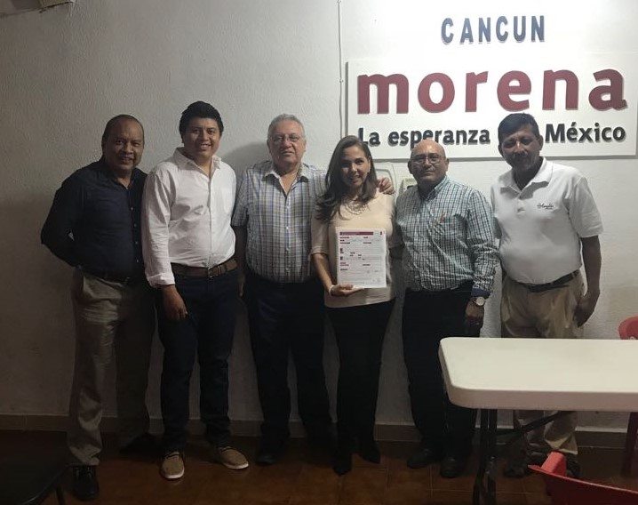 Mara Lezama registro por Morena para Benito Juárez (Cancún)