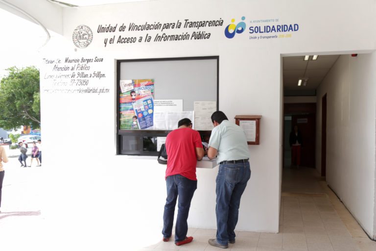Responde gobierno de Solidaridad 100% de  solicitudes de información en transparencia