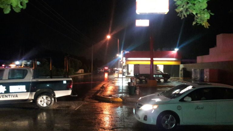 Hieren a sujeto en Villas La Playa II