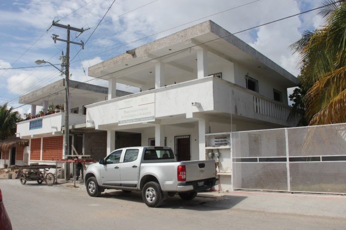 oficina de la Profepa en Akumal