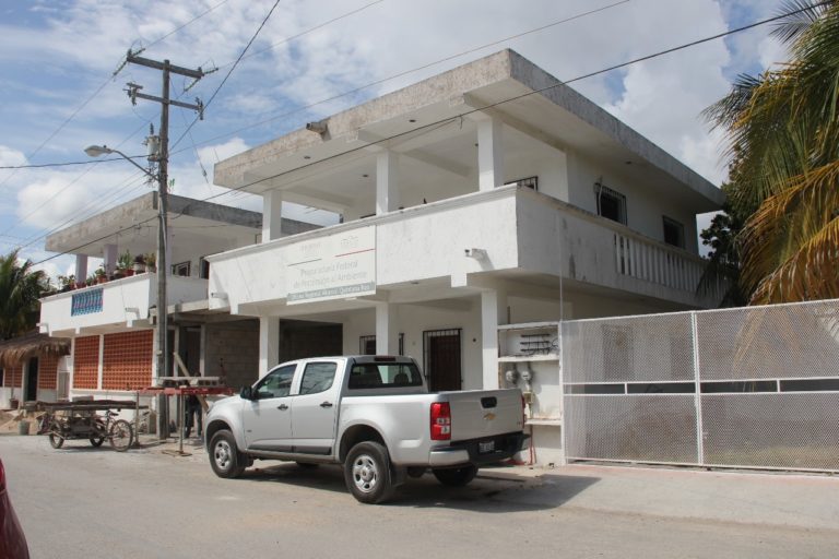 oficina de la Profepa en Akumal