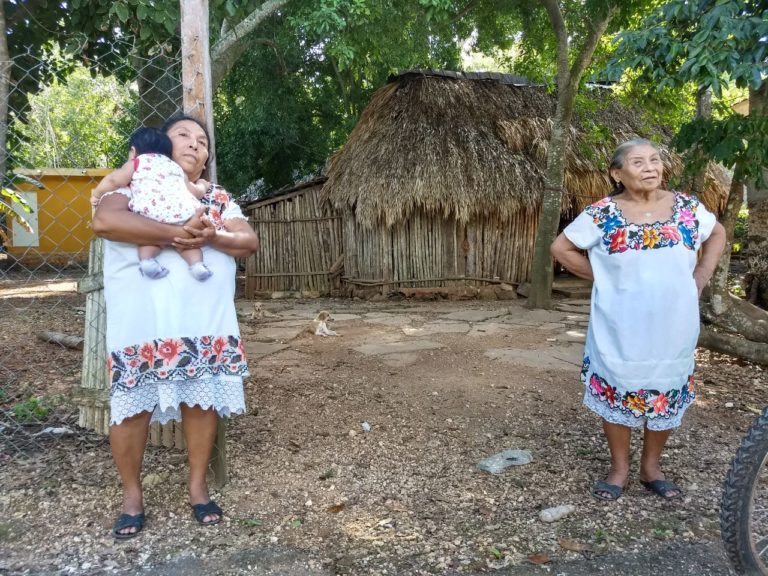 Frio pega duro en la zona maya.