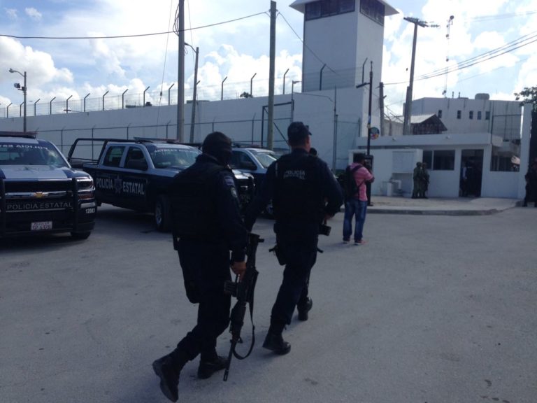 Operativo en la Cárcel de Cancún