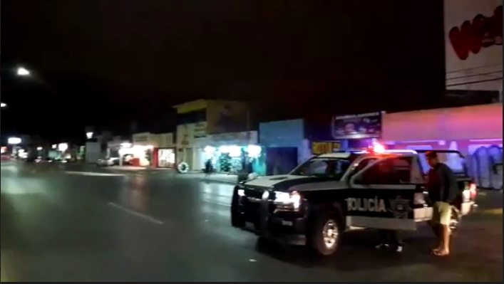 Disparan al aire en la Supermanzana 94