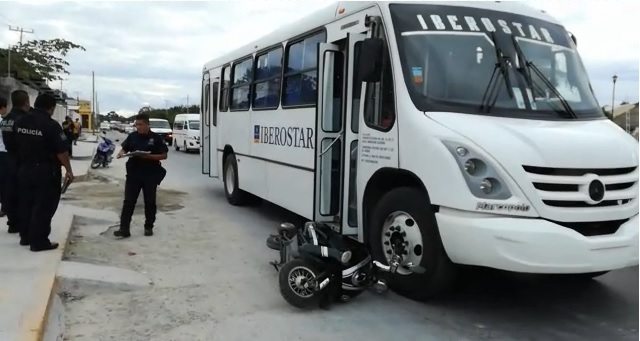 camion de Iberoestar atropella a motociclista