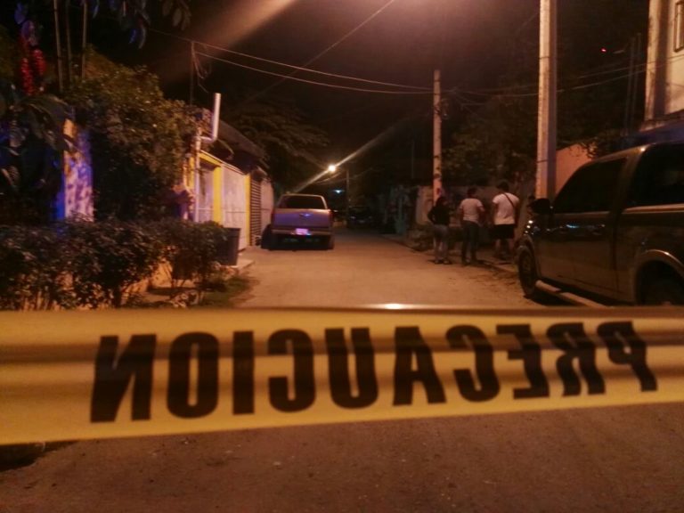 ejecutado en el rostro