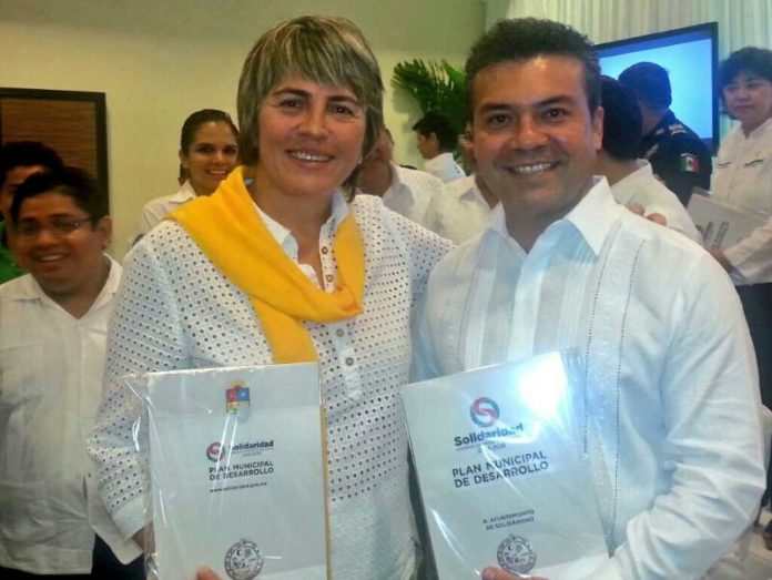 Laura Beristain y Mauricio Góngora