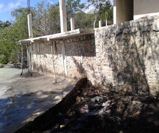 Clausura Profepa obra en Bahía de Chetumal