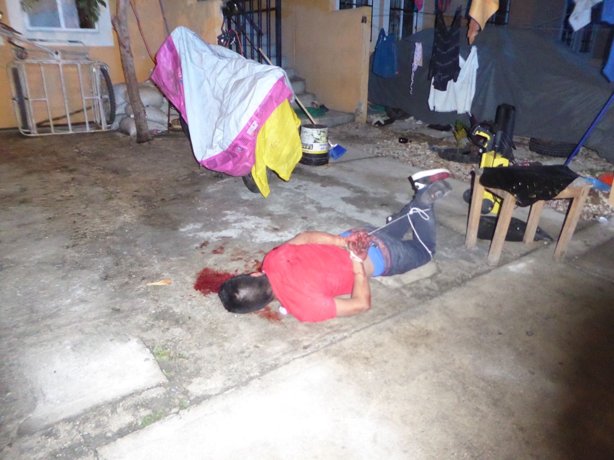 Vecinos amarran a presunto ladrón en Pescadores Plus