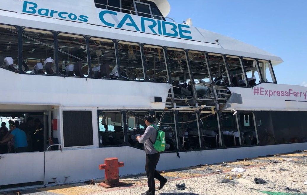 Vídeo confirma auto atentado en la explosión de Barcos Caribe