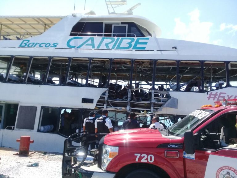 La FGE investiga los hechos suscitados en el muelle fiscal de Playa del Carmen