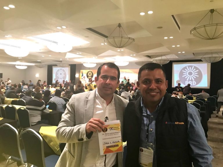 Elige PRD a Julián Ricalde y Gaby Pallares como candidatos